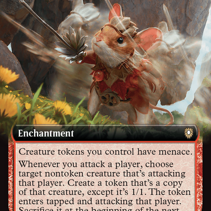 Echoing Assault [Bloomburrow Commander] Foil
