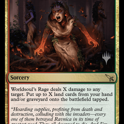Worldsoul's Rage [Murders at Karlov Manor Promos]