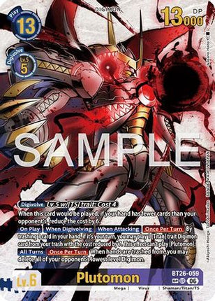 Plutomon (SP) [BT26-059] [Timeless Bonds] Foil