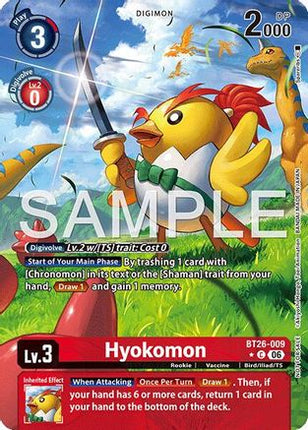 Hyokomon (Alternate Art) [BT26-009] [Timeless Bonds] Foil