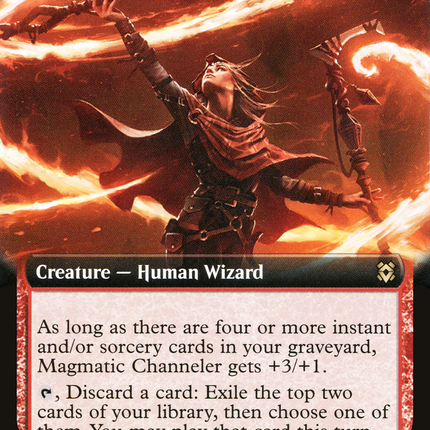 Magmatic Channeler (Extended Art) [Zendikar Rising]