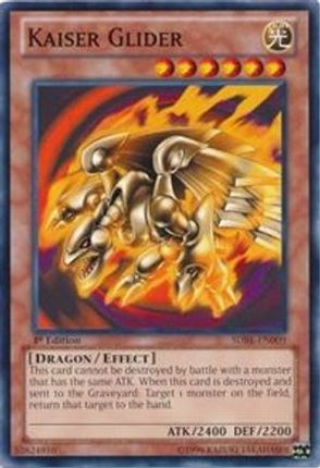 Kaiser Glider (Common / Short Print) [SDBE-EN009] Structure Deck: Saga of Blue-Eyes White Dragon 1st Edition