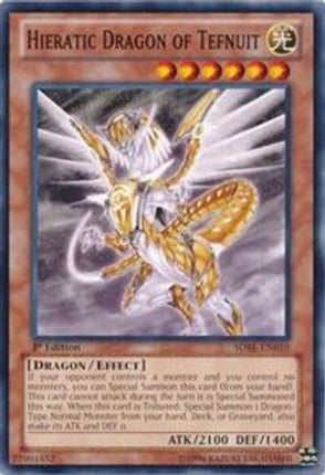 Hieratic Dragon of Tefnuit (Common / Short Print) [SDBE-EN010] Structure Deck: Saga of Blue-Eyes White Dragon Unlimited