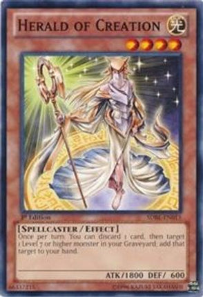 Herald of Creation (Common / Short Print) [SDBE-EN015] Structure Deck: Saga of Blue-Eyes White Dragon 1st Edition