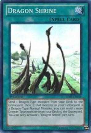 Dragon Shrine (Super Rare) [SDBE-EN019] Structure Deck: Saga of Blue-Eyes White Dragon 1st Edition