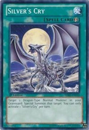 Silver's Cry (Common / Short Print) [SDBE-EN020] Structure Deck: Saga of Blue-Eyes White Dragon 1st Edition