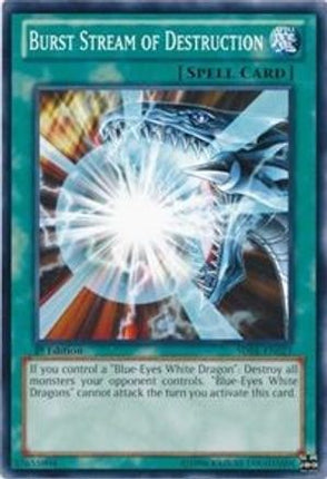 Burst Stream of Destruction (Common / Short Print) [SDBE-EN021] Structure Deck: Saga of Blue-Eyes White Dragon Unlimited