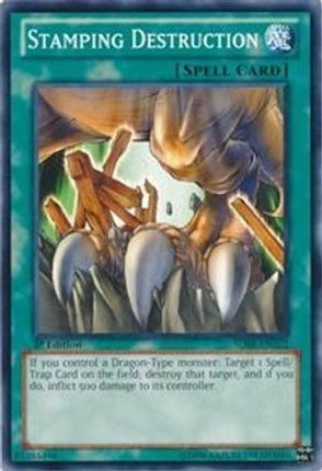 Stamping Destruction (Common / Short Print) [SDBE-EN022] Structure Deck: Saga of Blue-Eyes White Dragon Unlimited