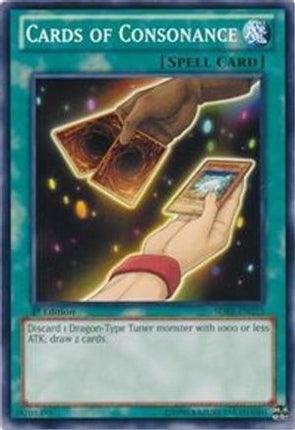 Cards of Consonance (Common / Short Print) [SDBE-EN025] Structure Deck: Saga of Blue-Eyes White Dragon 1st Edition
