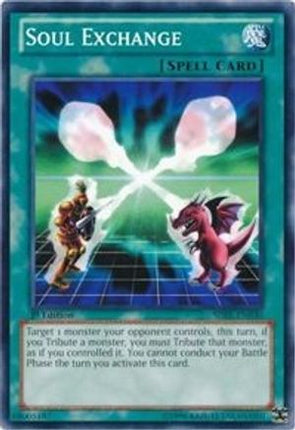 Soul Exchange (Common / Short Print) [SDBE-EN030] Structure Deck: Saga of Blue-Eyes White Dragon 1st Edition