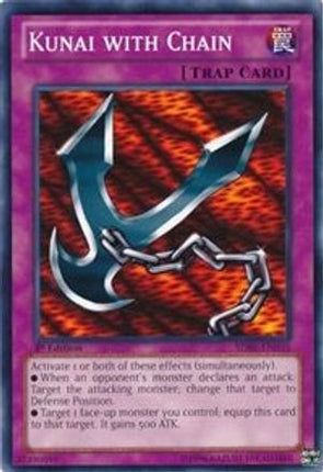 Kunai with Chain (Common / Short Print) [SDBE-EN035] Structure Deck: Saga of Blue-Eyes White Dragon 1st Edition