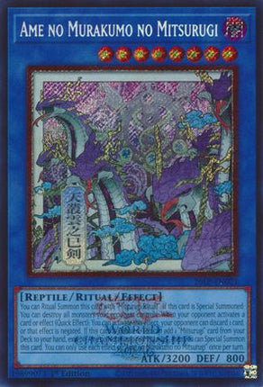Ame no Murakumo no Mitsurugi (Alternate Art) (Secret Rare) [26LP-EN021] Limited Pack World Championship 2026 1st Edition