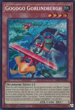 Gogogo Goblindbergh (Secret Rare)  [26LP-EN020] Limited Pack World Championship 2026 1st Edition