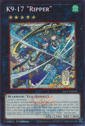 K9-17 Ripper (Alternate Art) (Secret Rare) [26LP-EN010] Limited Pack World Championship 2026 1st Edition