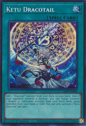 Ketu Dracotail (Secret Rare)  [26LP-EN004] Limited Pack World Championship 2026 1st Edition
