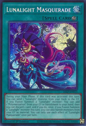 Lunalight Masquerade (Secret Rare)  [26LP-EN013] Limited Pack World Championship 2026 1st Edition