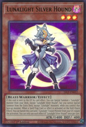Lunalight Silver Hound (Ultra Rare) [26LP-EN012] Limited Pack World Championship 2026 1st Edition