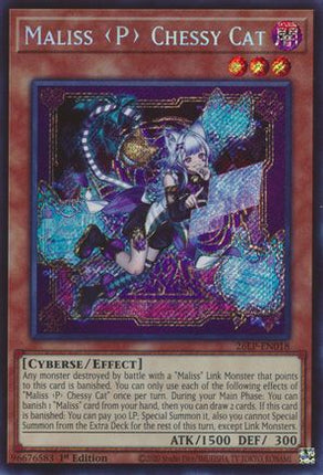 Maliss P Chessy Cat (Secret Rare)  [26LP-EN018] Limited Pack World Championship 2026 1st Edition
