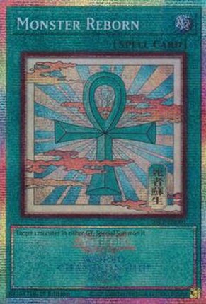 Monster Reborn (Emblazoned) (Starlight Rare) [26LP-EN001] Limited Pack World Championship 2026 1st Edition
