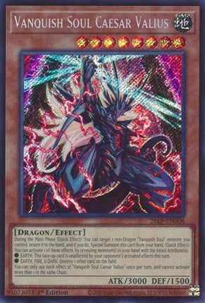 Vanquish Soul Caesar Valius (Secret Rare)  [26LP-EN008] Limited Pack World Championship 2026 1st Edition