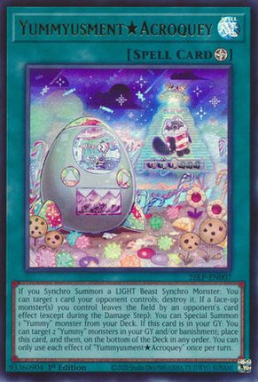 YummyusmentAcroquey (Ultra Rare) [26LP-EN007] Limited Pack World Championship 2026 1st Edition