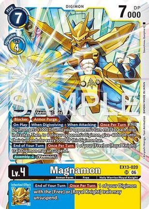 Magnamon [EX13-020] [Chivalrous XIII] Foil