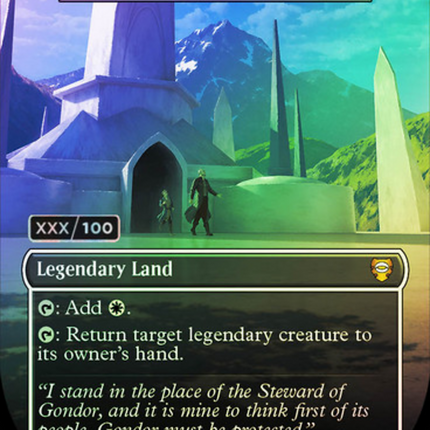 Karakas (Borderless) [Tales of Middle-earth Commander] Serialized Foil