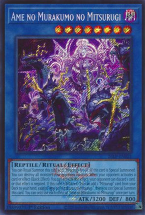 Ame no Murakumo no Mitsurugi (Emblazoned Secret Rare)  [26LP-EN021] Limited Pack World Championship 2026 1st Edition