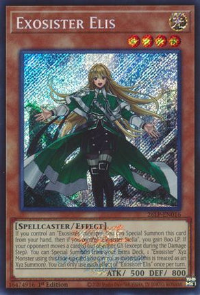 Exosister Elis (Emblazoned Secret Rare)  [26LP-EN016] Limited Pack World Championship 2026 1st Edition