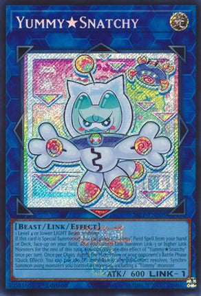 YummySnatchy (Emblazoned Secret Rare)  [26LP-EN005] Limited Pack World Championship 2026 1st Edition