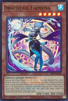 Dracotail Faimena (Emblazoned) (Ultra Rare) [26LP-EN002] Limited Pack World Championship 2026 1st Edition