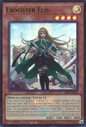 Exosister Elis (Emblazoned) (Ultra Rare) [26LP-EN016] Limited Pack World Championship 2026 1st Edition