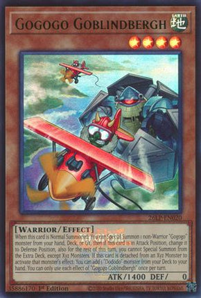 Gogogo Goblindbergh (Emblazoned) (Ultra Rare) [26LP-EN020] Limited Pack World Championship 2026 1st Edition