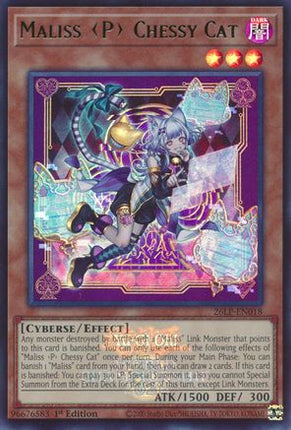 Maliss P Chessy Cat (Emblazoned) (Ultra Rare) [26LP-EN018] Limited Pack World Championship 2026 1st Edition