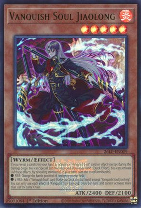 Vanquish Soul Jiaolong (Emblazoned) (Ultra Rare) [26LP-EN009] Limited Pack World Championship 2026 1st Edition