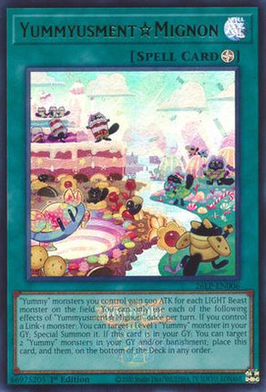 YummyusmentMignon (Emblazoned) (Ultra Rare) [26LP-EN006] Limited Pack World Championship 2026 1st Edition