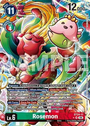 Rosemon (Timeless Bonds Release Event Winner) [ST24-11] [Timeless Bonds Release Event Cards] Foil