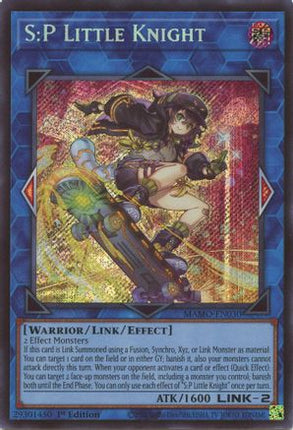 S:P Little Knight (Secret Rare)  [MAMO-EN030] Magnificent Monsters 1st Edition