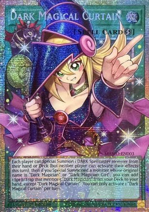 Dark Magical Curtain (Starlight Rare) (Extended Art)  [MAMO-EN003] Magnificent Monsters 1st Edition