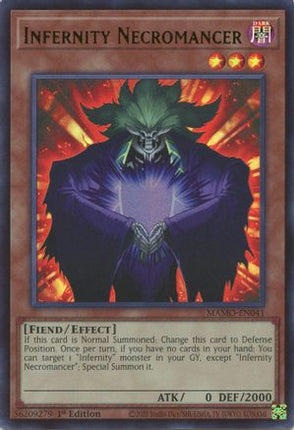 Infernity Necromancer (Ultra Rare) [MAMO-EN041] Magnificent Monsters 1st Edition