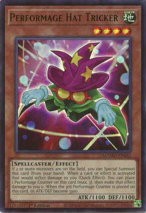 Performage Hat Tricker (Ultra Rare) [MAMO-EN042] Magnificent Monsters 1st Edition