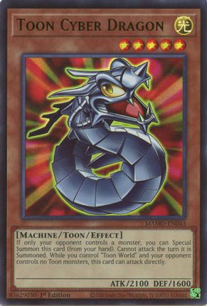 Toon Cyber Dragon (Ultra Rare) [MAMO-EN043] Magnificent Monsters 1st Edition