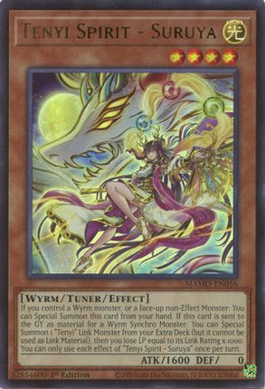 Tenyi Spirit - Suruya (Ultra Rare) [MAMO-EN056] Magnificent Monsters 1st Edition