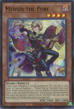 Medius the Pure (Ultra Rare) [MAMO-EN063] Magnificent Monsters 1st Edition