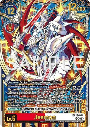 Jesmon [EX13-014] [Chivalrous XIII] Foil