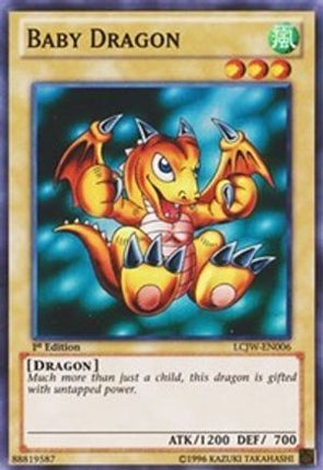 Baby Dragon (Super Rare) [LCJW-EN006] 1st Edition
