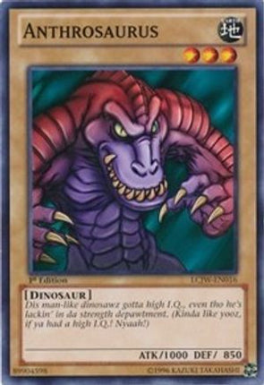 Anthrosaurus (Common / Short Print) [LCJW-EN016] 1st Edition