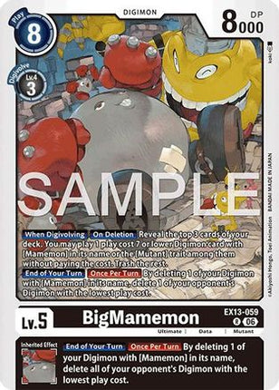 BigMamemon [EX13-059] [Chivalrous XIII] Foil