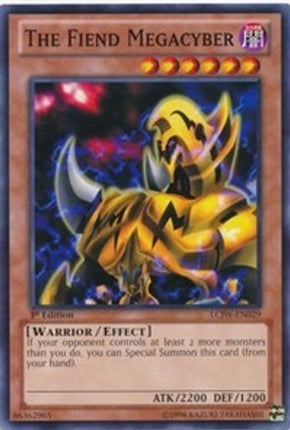 The Fiend Megacyber (Common / Short Print) [LCJW-EN029] 1st Edition