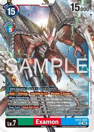 Examon [EX13-045] [Chivalrous XIII] Foil